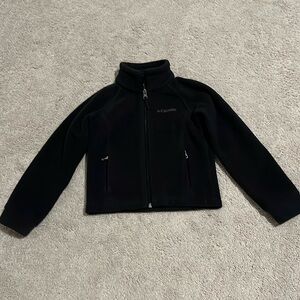 Columbia fleece jacket (Youth XXS 4/5) black
